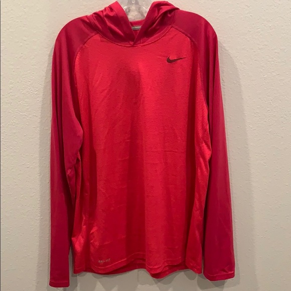 Nike Tops - 🏃‍♀️ NIKE DRI-FIT LONG-SLEEVED HOODED SHIRT 🏃‍♀️